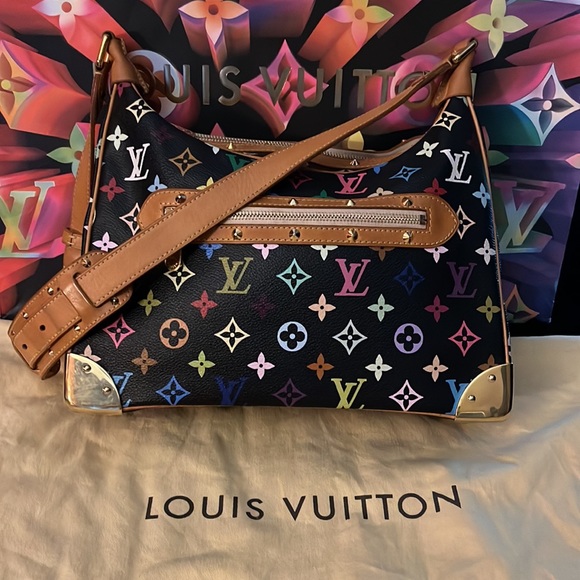 ‼️SOLD‼️LV Boulogne Black Monogram Multicolor Bag - Picture 3 of 16